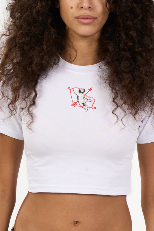 CUPID CROP T-SHIRT